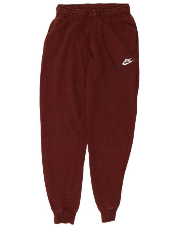 Женские спортивные брюки для джоггеров Nike UK 4 XS, коричневые, хлопок