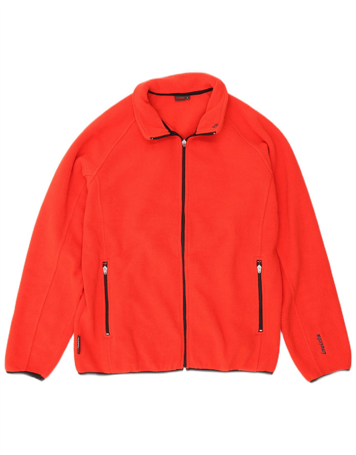 INVICTA Мужская флисовая куртка, большая красная, полиэстер