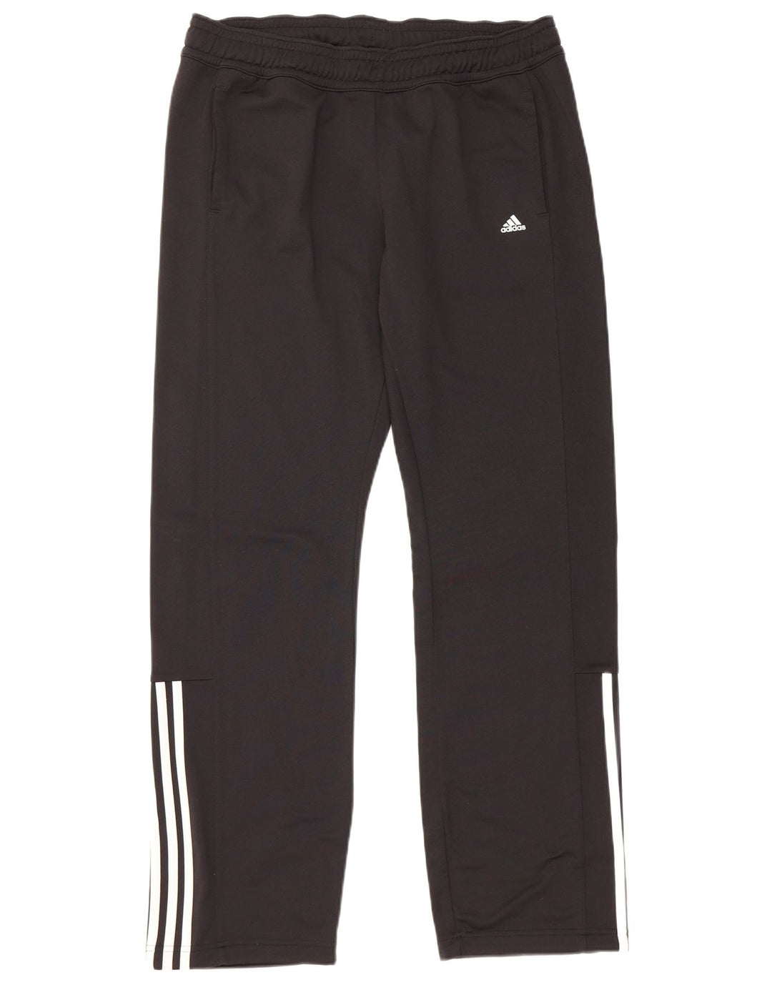 Женские спортивные брюки ADIDAS UK 12/14, средний черный полиэстер