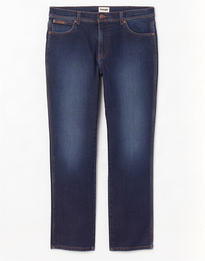 Мужские джинсы Wrangler Texas Slim W34 L32, синий хлопок