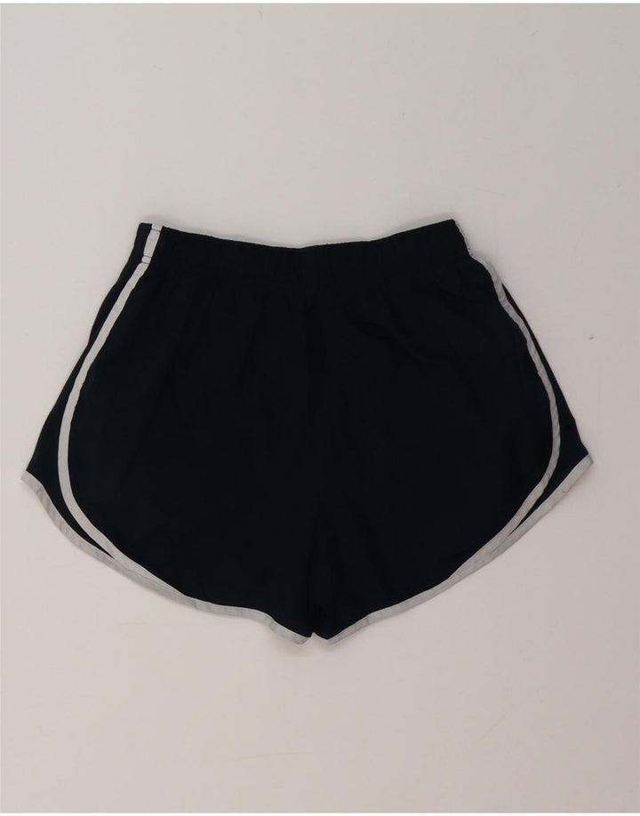 Женские спортивные шорты Nike Dri Fit UK 8, маленькие темно-синие, полиэстер