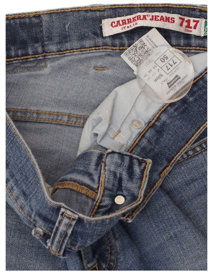 Мужские джинсы Carrera 717 Slim IT 50 Large W34 L30 Синие, хлопок