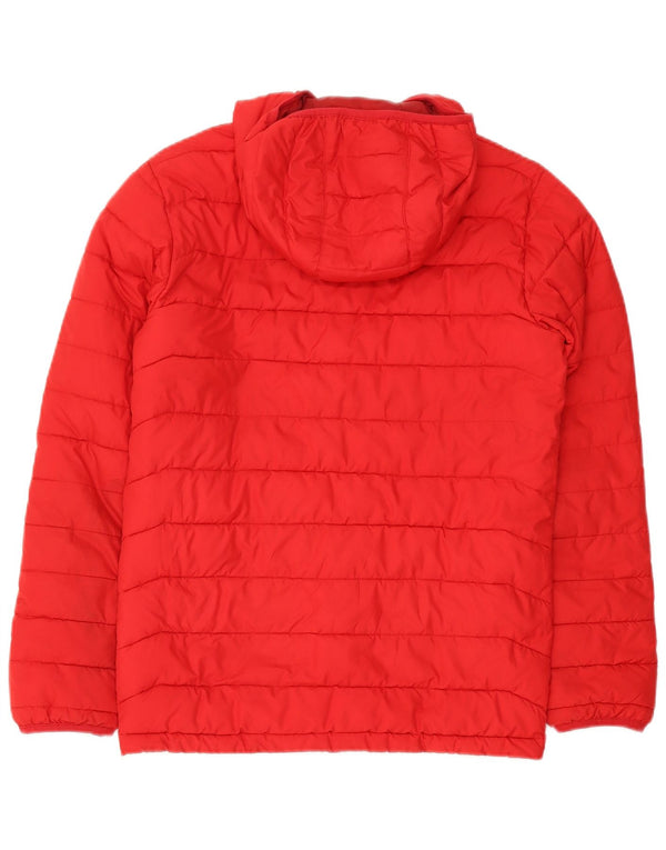 Женская утепленная куртка Columbia с капюшоном UK 18 XL, красный полиэстер