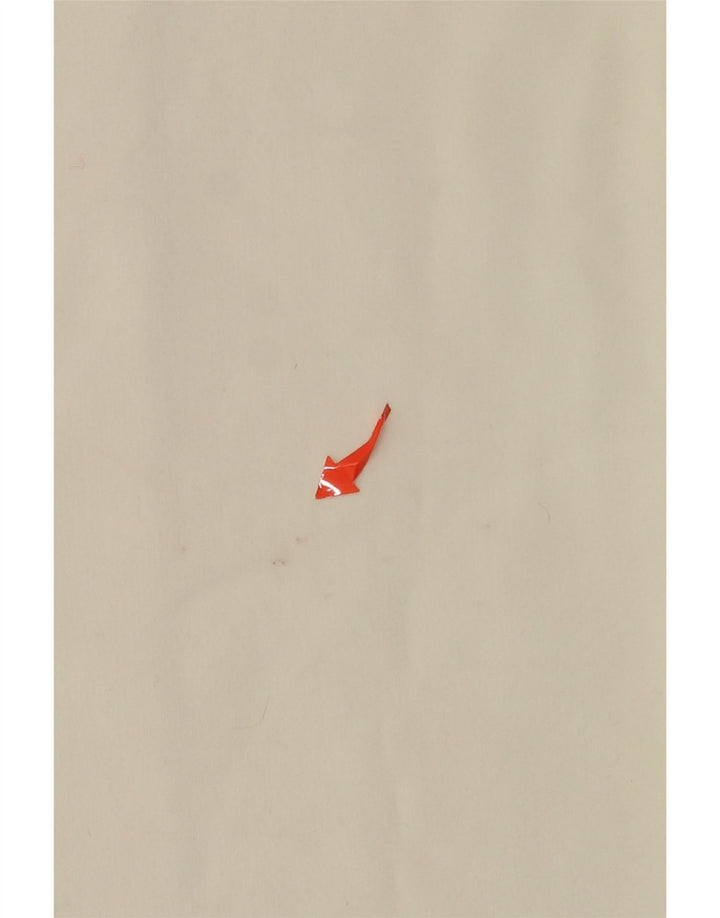 ELLESSE Женский укороченный спортивный костюм, верхняя куртка UK 12, средний белый полиэстер