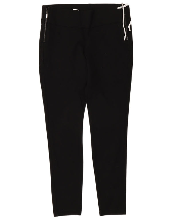 Женские узкие брюки Zara, большие W30 L28, черные, вискоза
