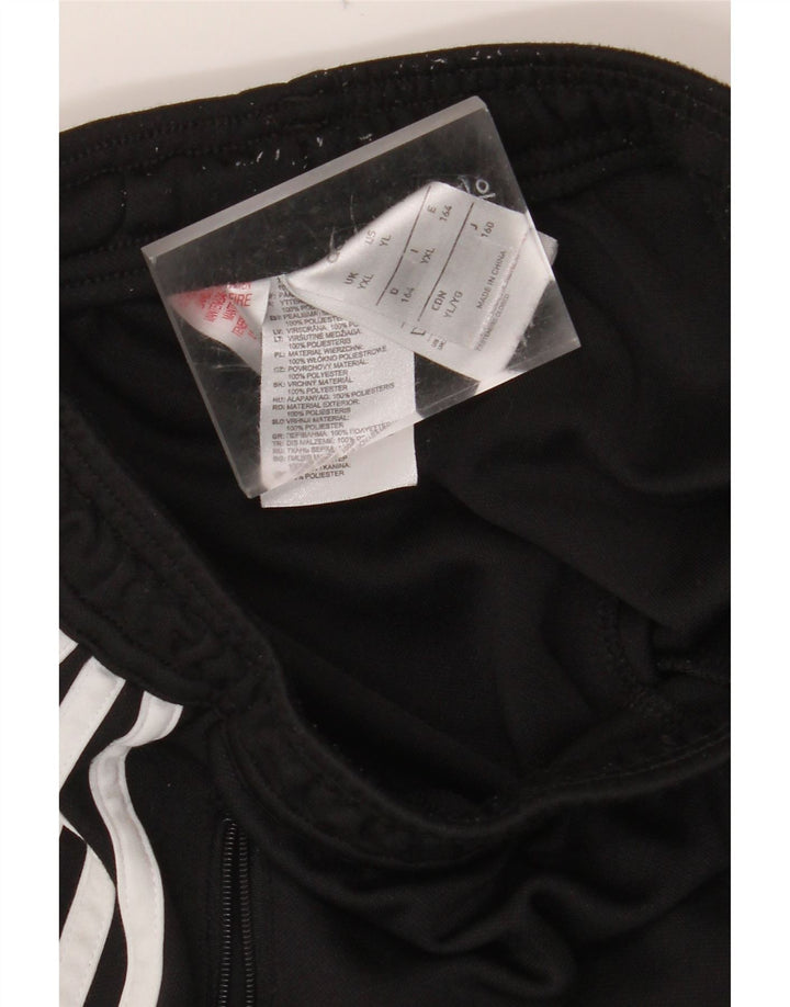 Спортивные брюки Climacool ADIDAS для мальчиков 13–14 лет, черные цветные блоки, размер XL