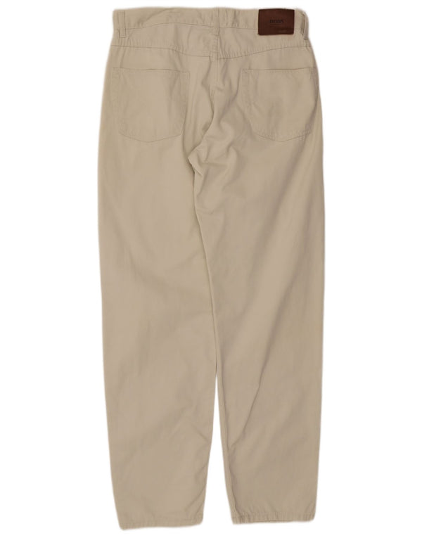 Мужские зауженные джинсы HUGO BOSS Arkansas W34 L32, белый хлопок