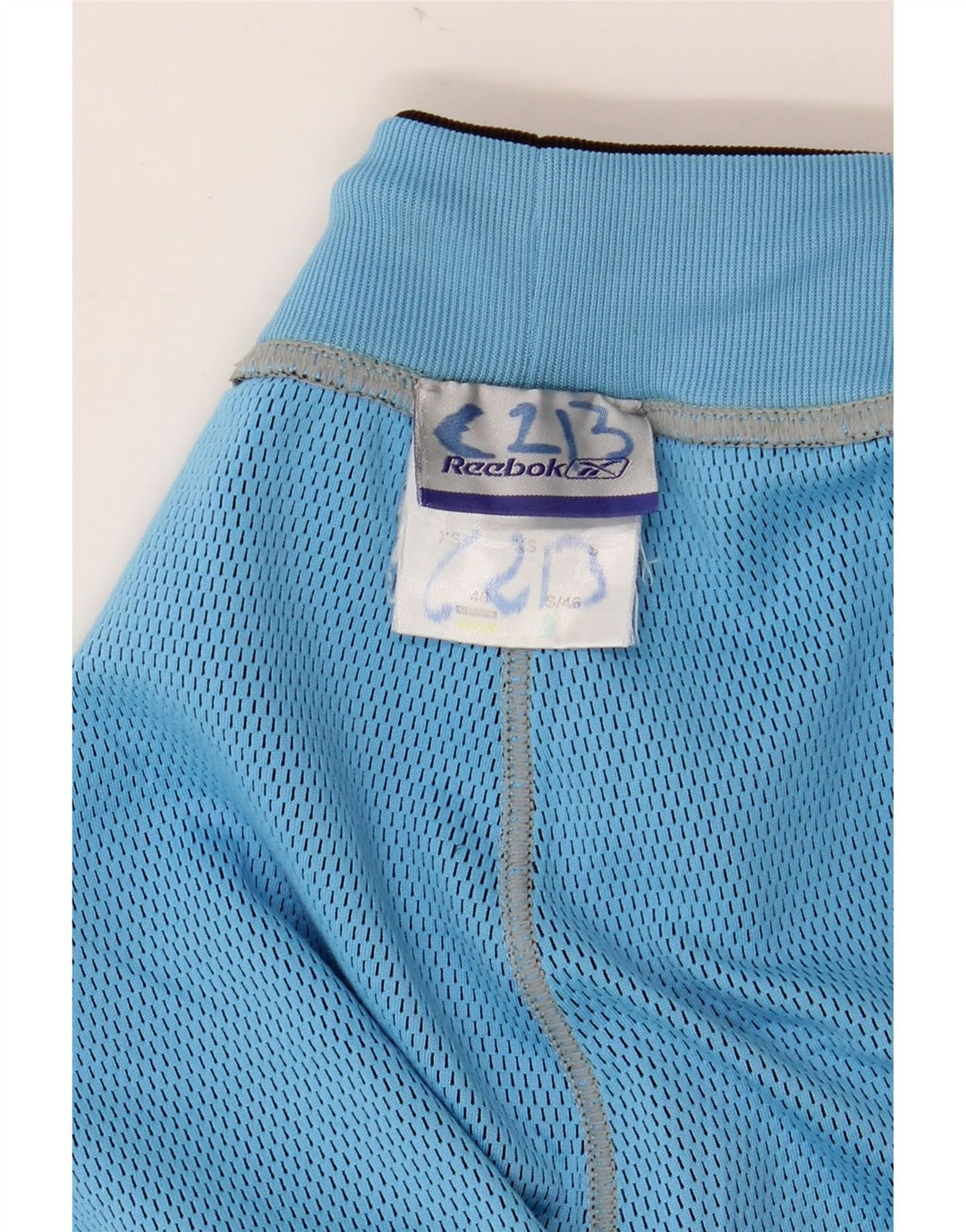 Мужские спортивные шорты Reebok, маленькие, темно-синие, с цветными блоками