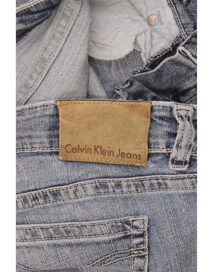 Женские прямые джинсы Calvin Klein W30 L28 синие