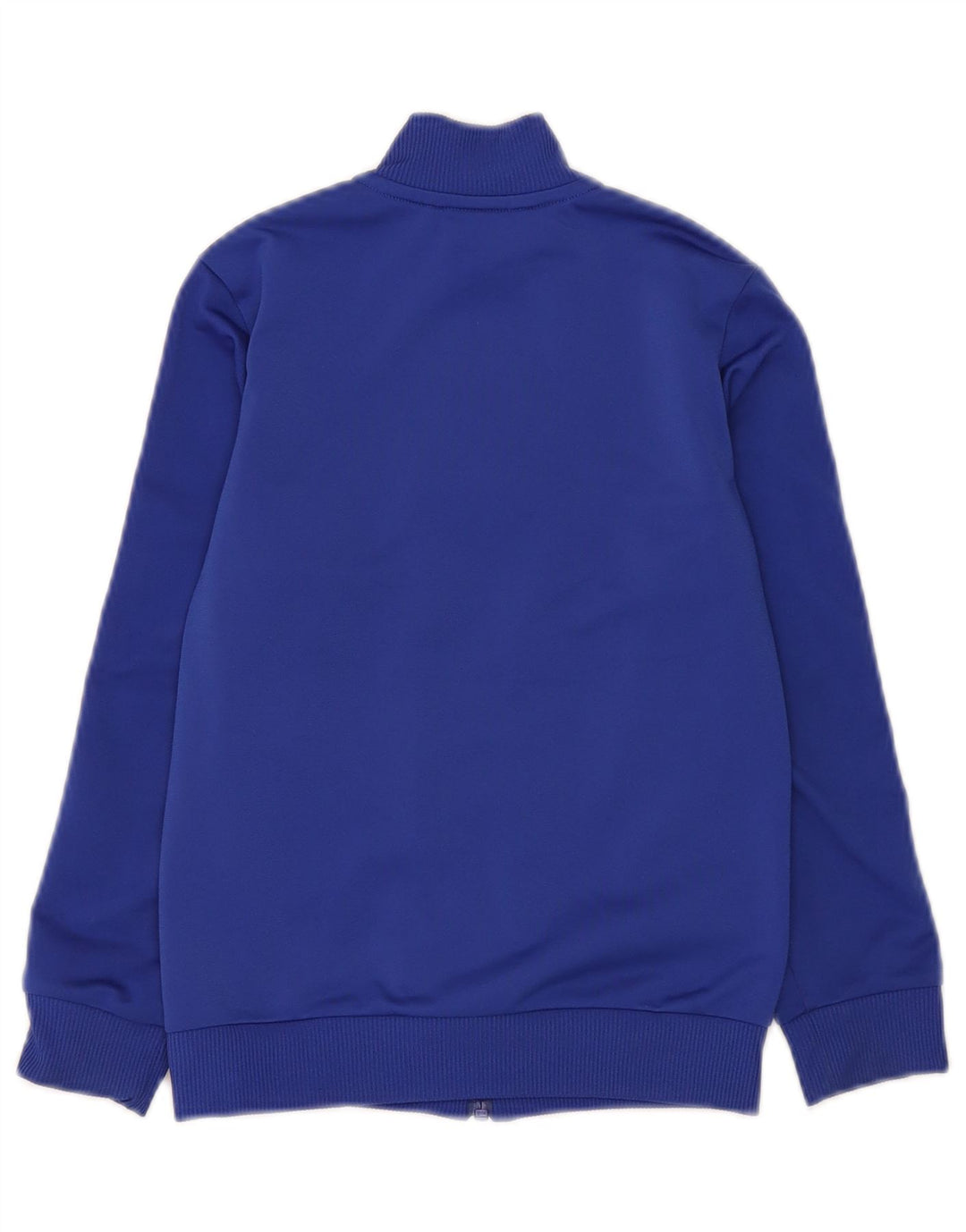 Спортивный костюм Adidas для мальчиков, верхняя куртка 7-8 лет, синяя, полиэстер с цветными блоками