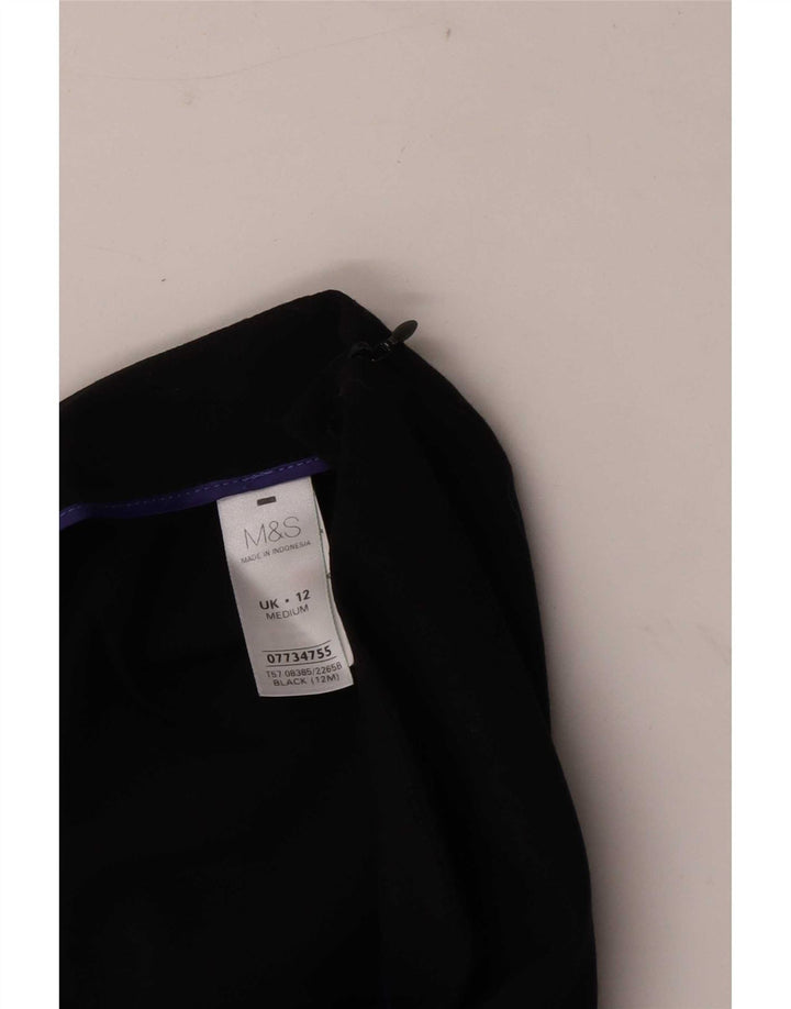 Женские брюки костюма Bootcut Marks & Spencer UK 12 Medium W32 L30 черные