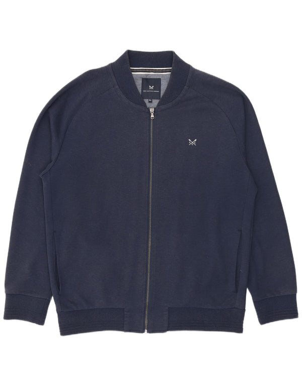 Crew Clothing Мужской спортивный костюм Верхняя куртка XL Темно-синий полиэстер