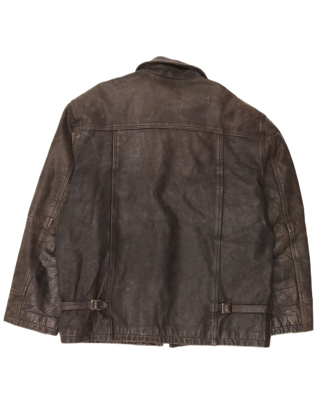 Мужская кожаная куртка Tauri UK 42 XL черная кожа