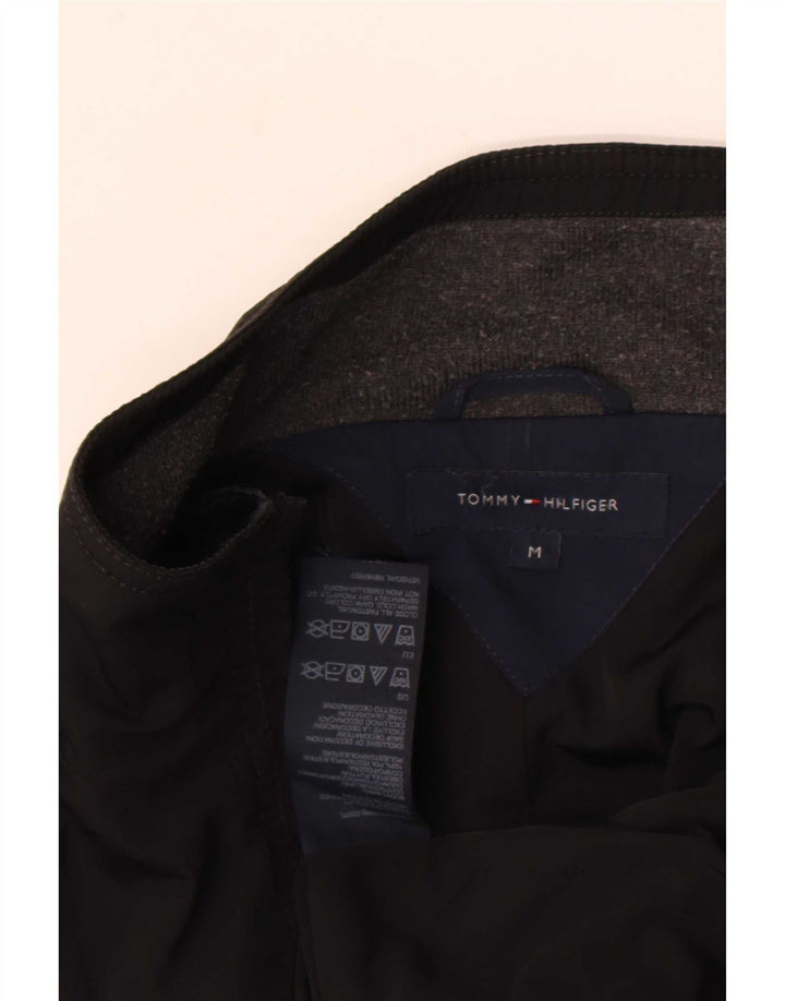 Мужская куртка Tommy Hilfiger UK 38, средний черный, полиэстер