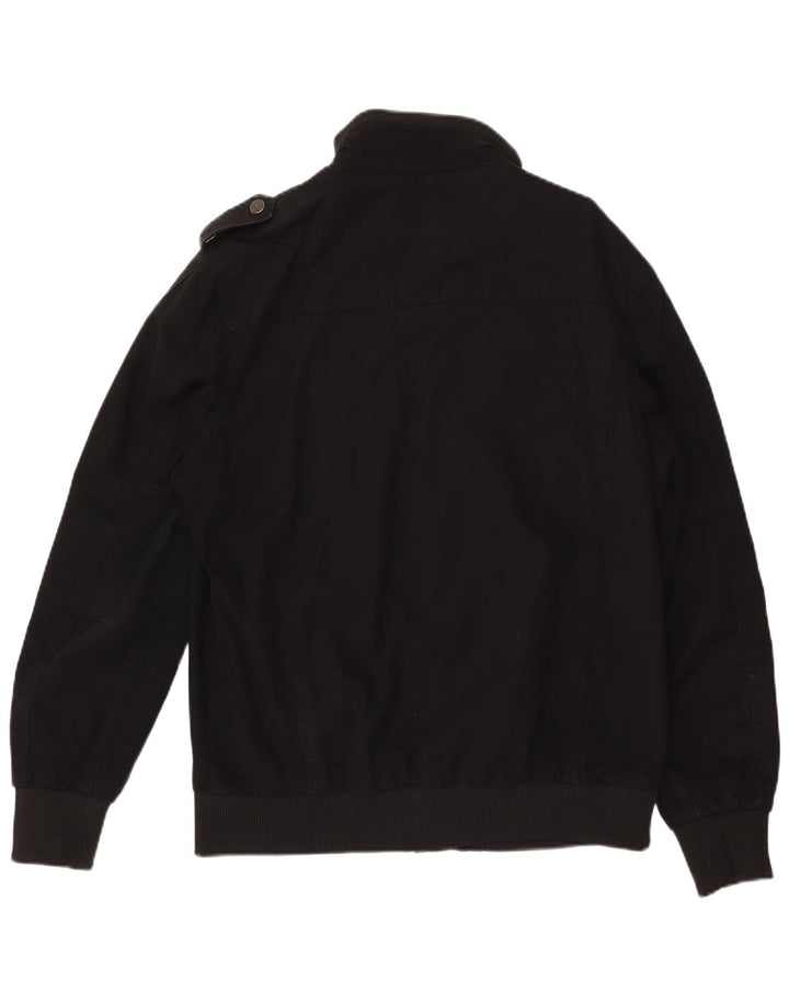 Мужская куртка WENVEN UK 40, большая, черный, хлопок