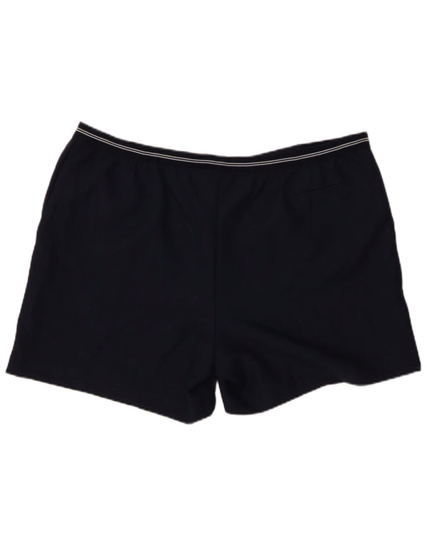 F.LLI CAMPAGNOLO Мужские повседневные шорты W40 XL Темно-синие полиэстер