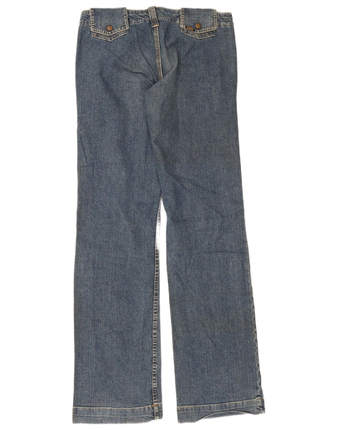 Женские широкие джинсы Lee W28 L30, синий хлопок