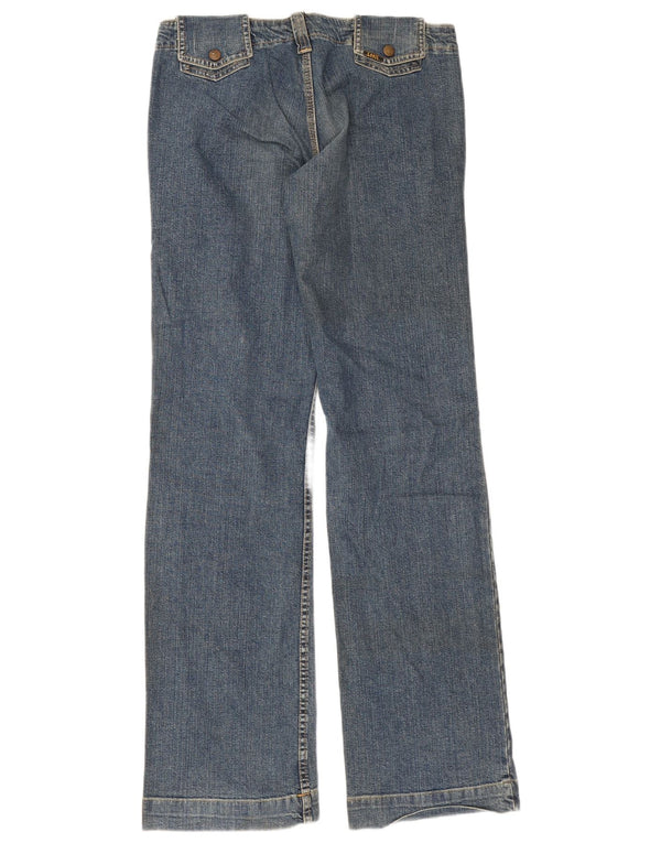 Женские широкие джинсы Lee W28 L30, синий хлопок