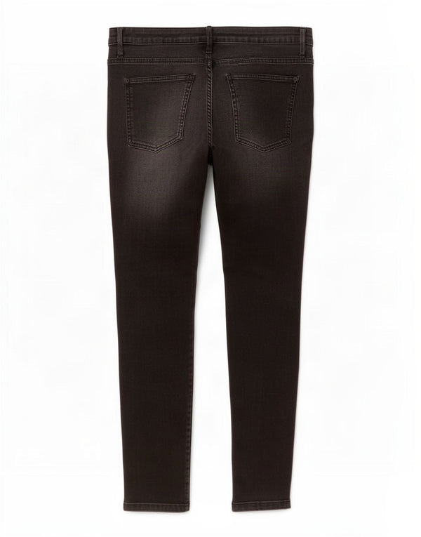 Женские джинсы суперскинни Marks & Spencer UK 14, большие W32 L28, черный хлопок