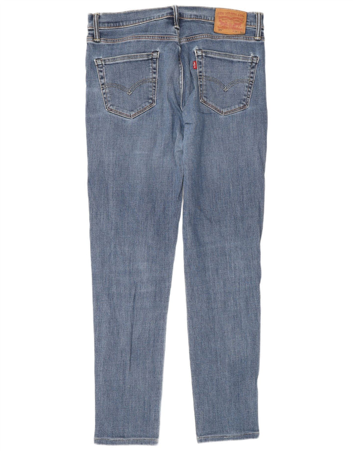 Мужские джинсы Levi's Slim 511 W34 L32 синие, хлопок