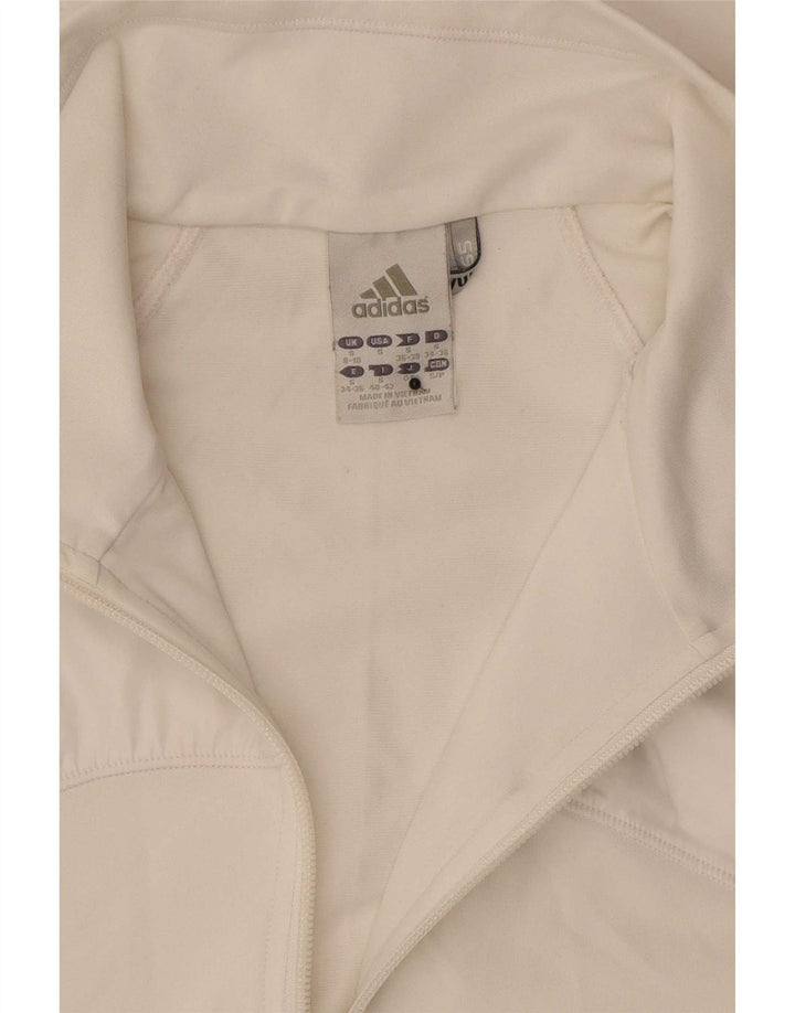 Женская спортивная куртка Adidas Clima 365 UK 8/10, маленький белый полиэстер