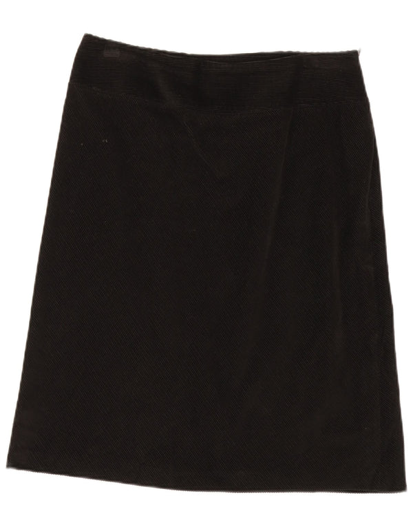 Женская вельветовая юбка Dolce & Gabbana W30, средний черный