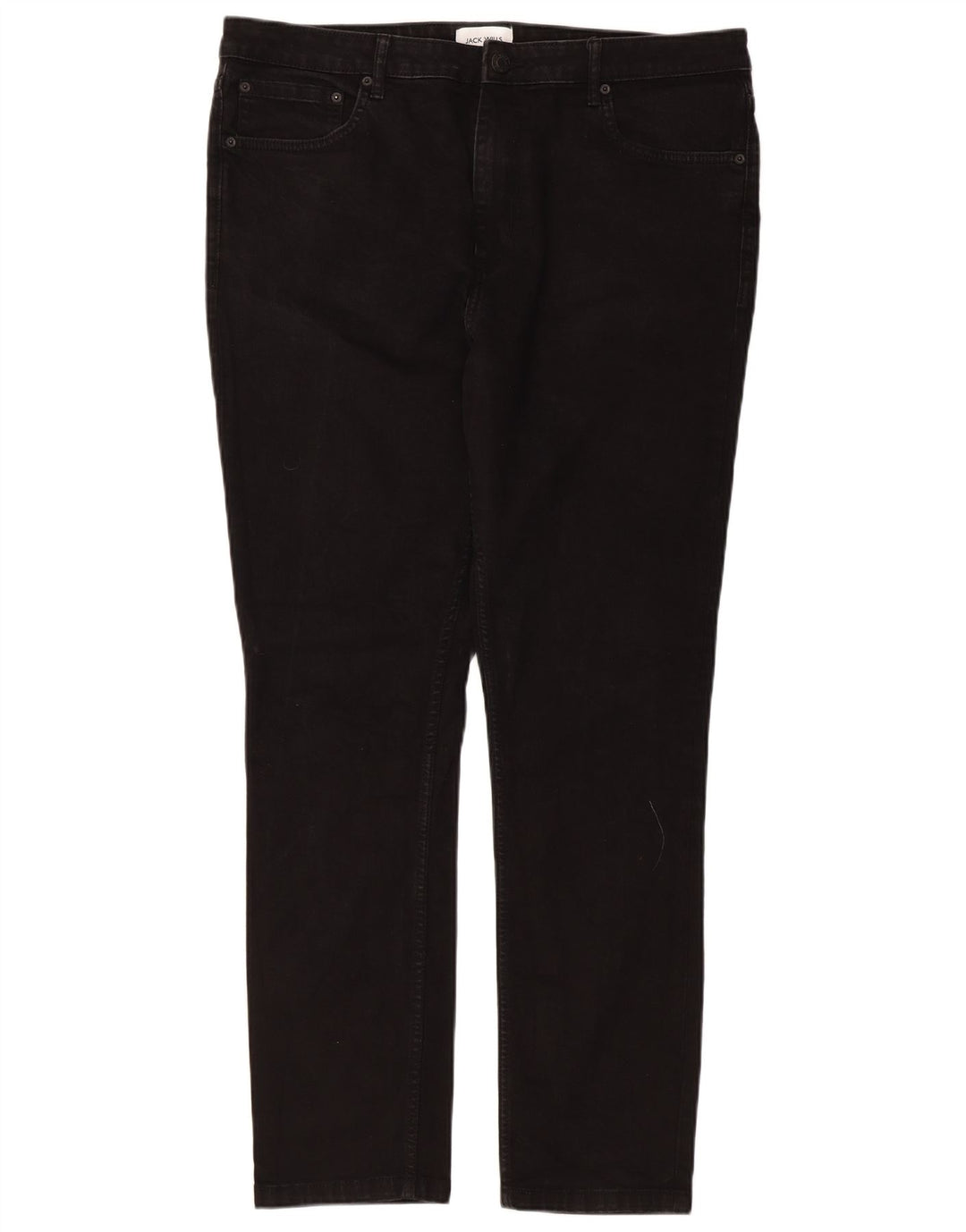 Мужские узкие джинсы Jack Wills W36 L30, черный хлопок