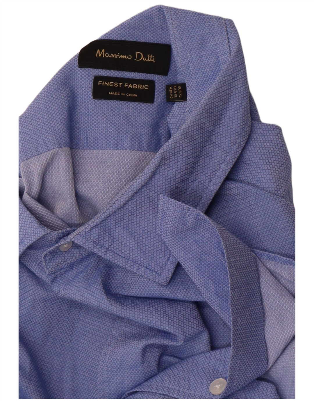 Рубашка мужская Massimo Dutti XL синяя