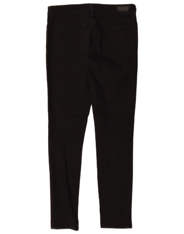 Женские джинсы скинни Levi's Demi Curve W28 L32, черный хлопок