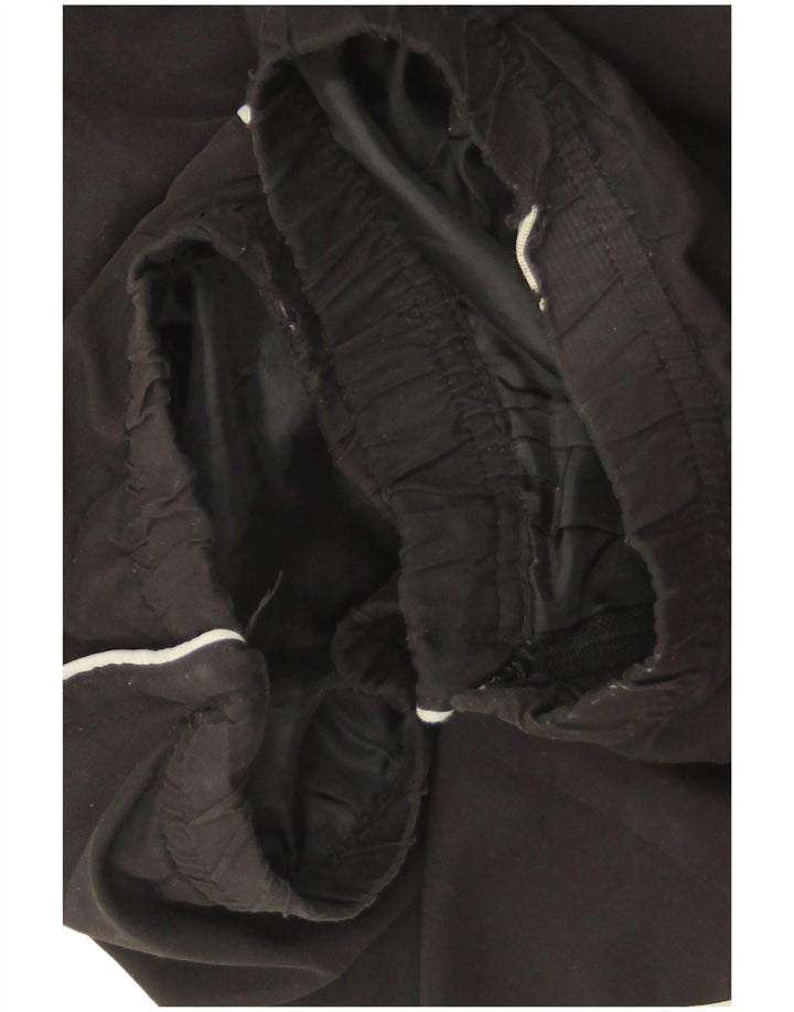 Мужские спортивные брюки Fila, джоггеры, большие черные, полиэстер