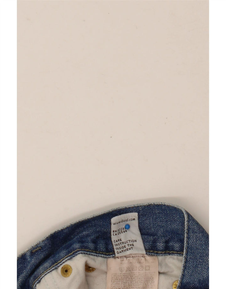 Мужские джинсы Diesel Bootcut W36 L30 синие, хлопок