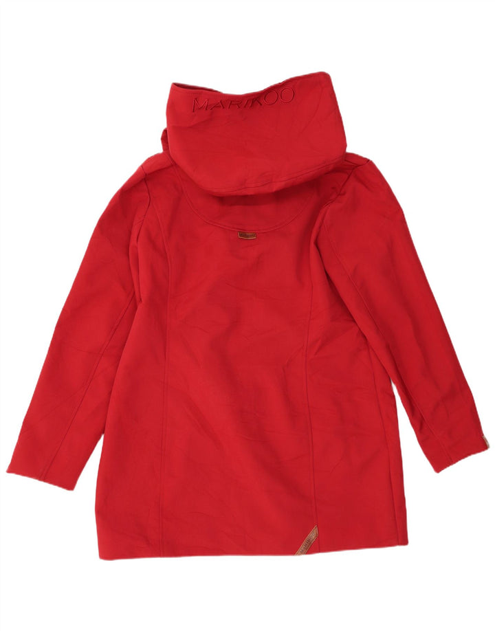 Женское пальто с капюшоном Marikoo UK 20 2XL, красный полиэстер