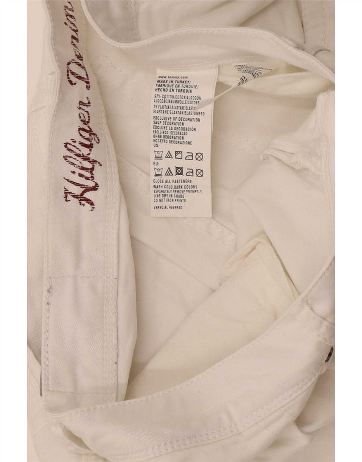 Мужские узкие джинсы Tommy Hilfiger W34 L34, белый хлопок