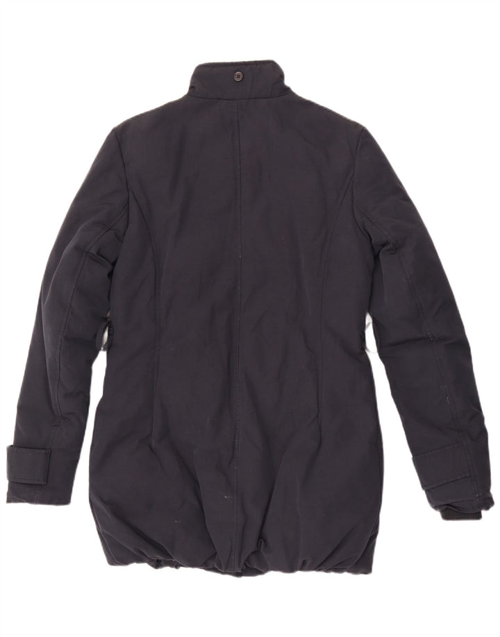 Женское стеганое пальто Woolrich UK 10, маленький размер, темно-синий, полиамид