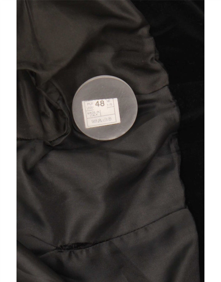 Винтажное женское болеро IT 48 XL, черный хлопок