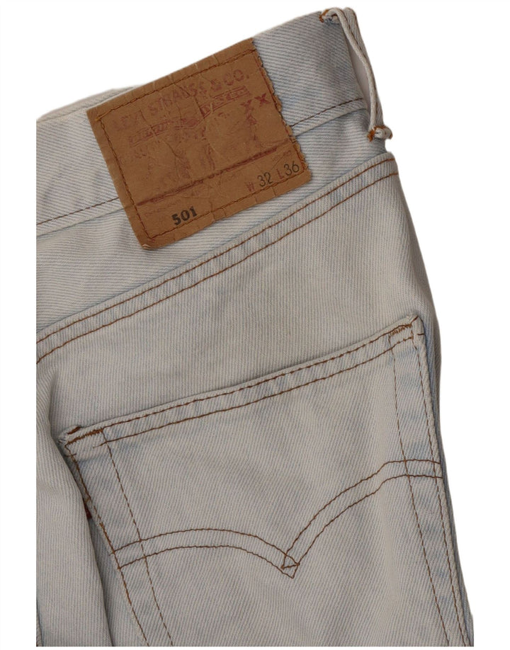 Мужские прямые джинсы Levi's 501 W32 L30 синие