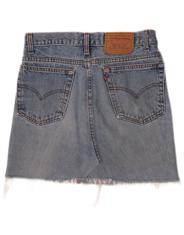 Женская джинсовая юбка Levi's W31, средний синий