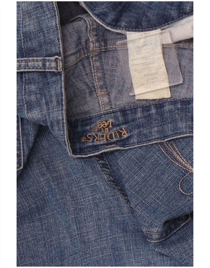 Женские джинсовые шорты LEE Riders, США 24, 4XL, W44, синие, хлопок