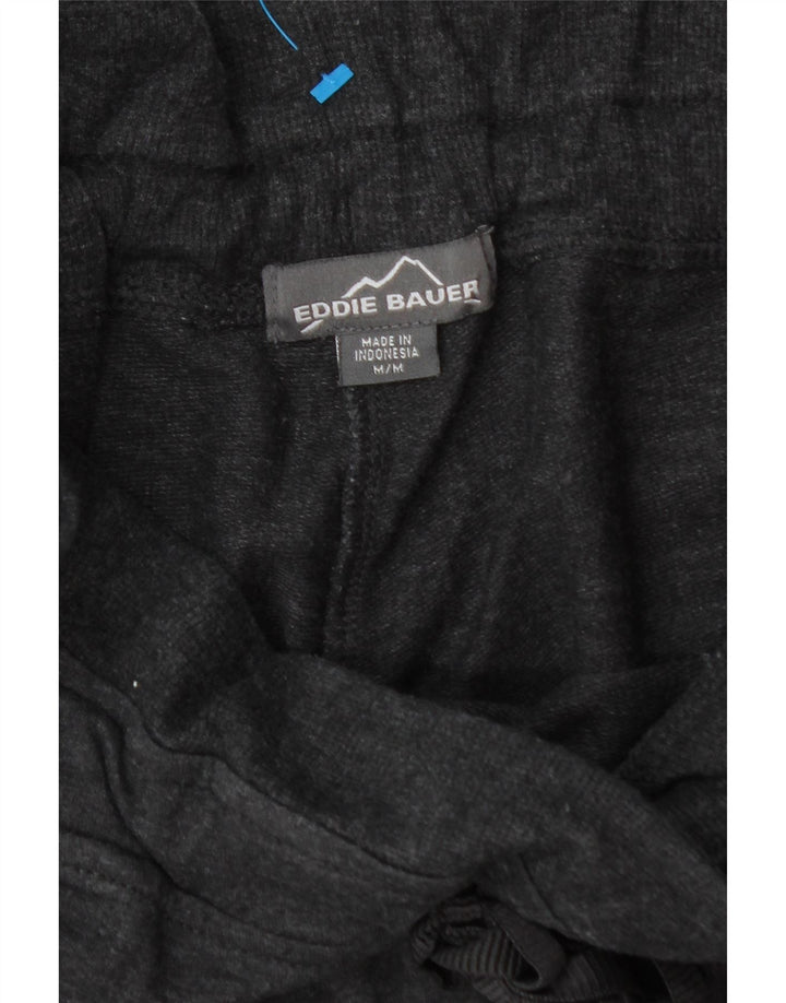 EDDIE BAUER Womens Capri Tracksuit Trousers UK 14 Medium  Grey Vintage Eddie Bauer and Second-Hand Eddie Bauer from Messina Hembry 