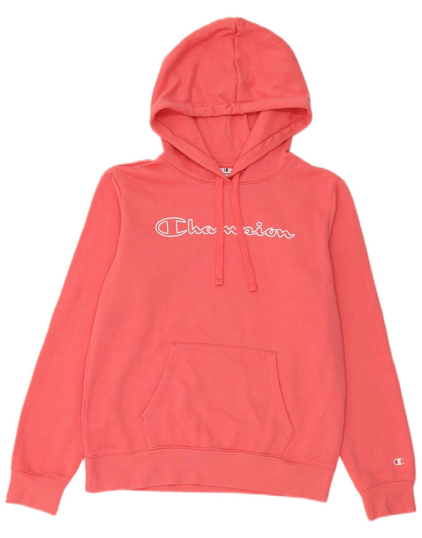 Женский джемпер с капюшоном Champion UK 14, средний розовый