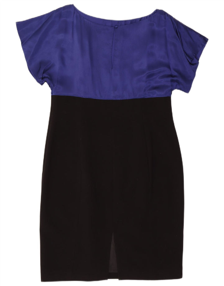 Женское платье-футляр COAST UK 18 XL, черное, полиэстер с цветными блоками