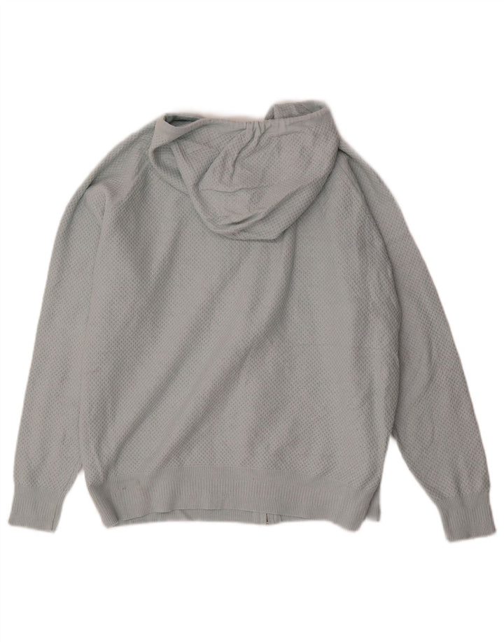 Женский кардиган с капюшоном Marks & Spencer UK 14, средний синий