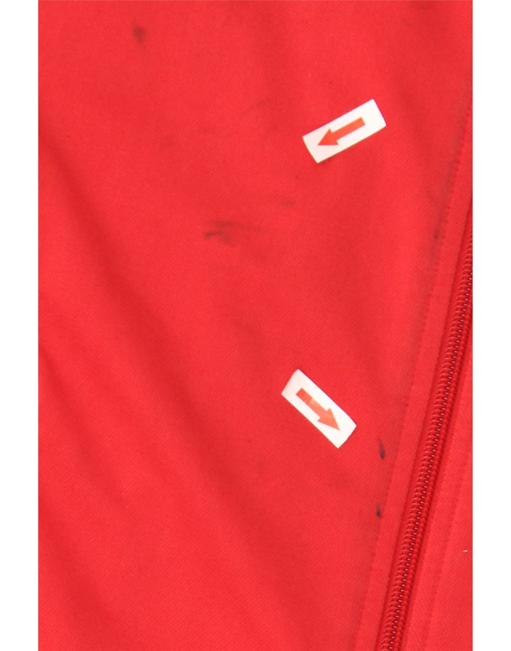 Мужской спортивный костюм Nike Top Jacket UK 35/37, маленький красный, полиэстер с цветными блоками