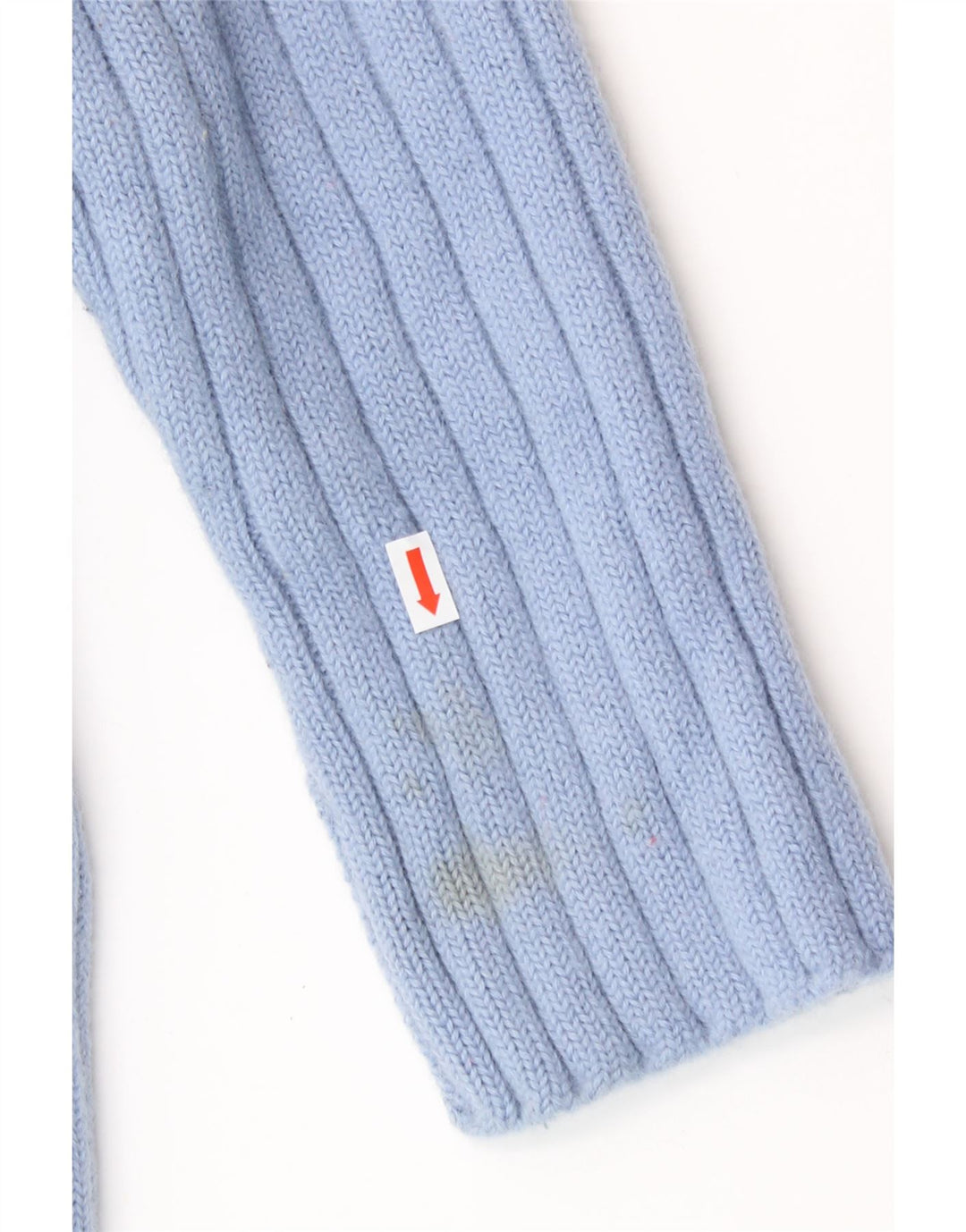 Женский свитер JIGSAW с высоким воротником, Великобритания, 14, средний синий, шерсть