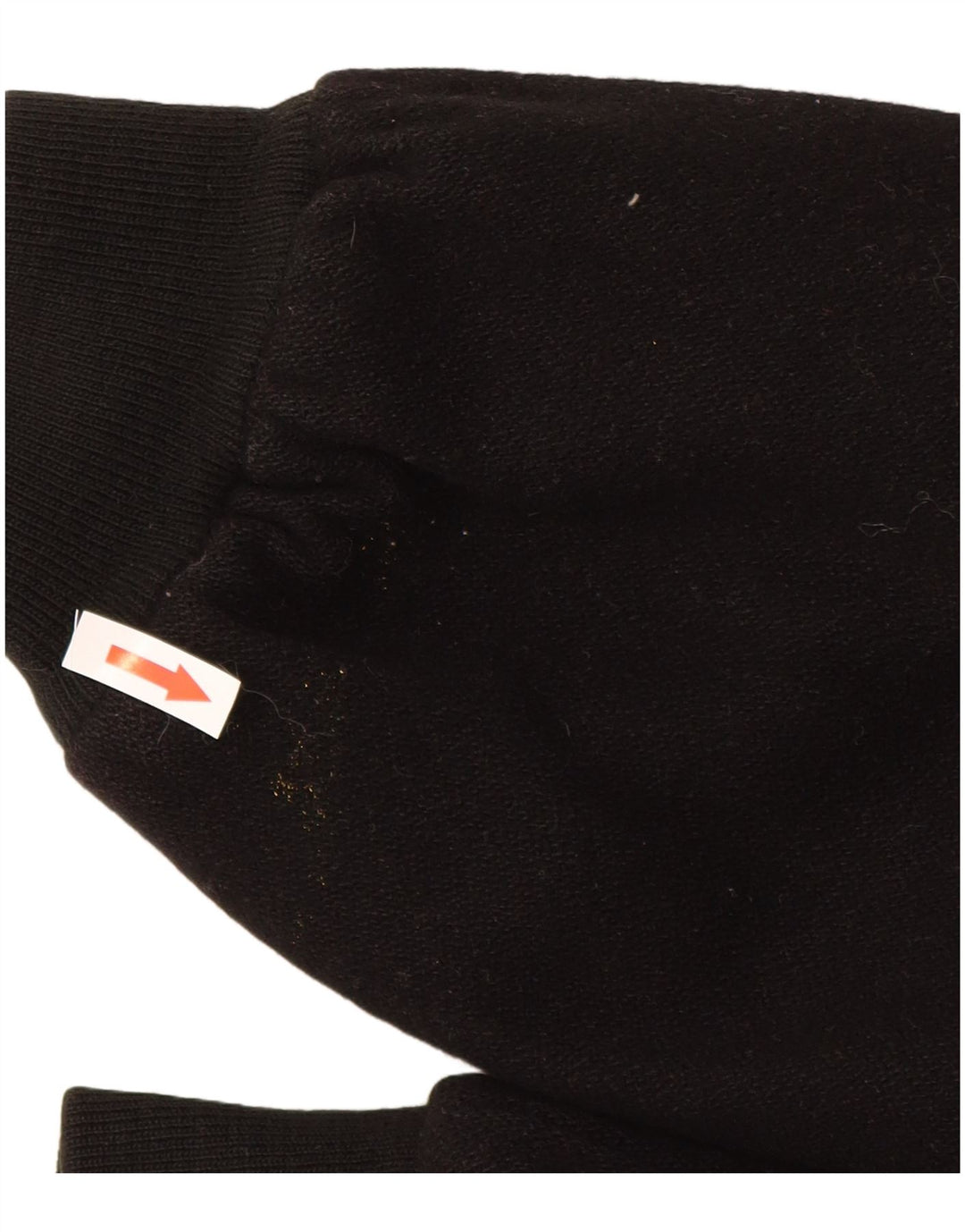 Винтажная мужская куртка-бомбер UK 40, большая черная шерсть