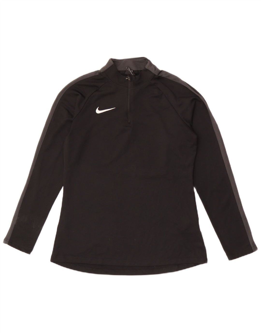 Женский спортивный пуловер Nike Dri Fit Top UK 10, маленький черный цветной блок