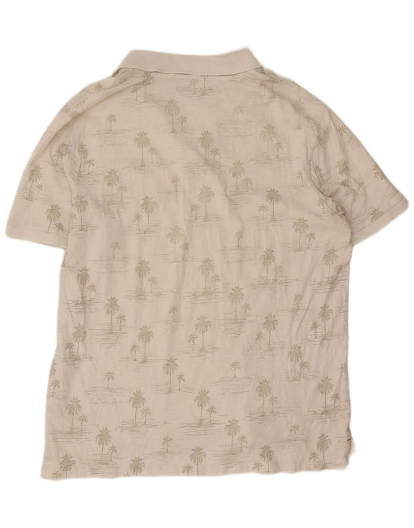 Мужская рубашка-поло Jack & Jones в гавайском стиле 2XL, белый хлопок