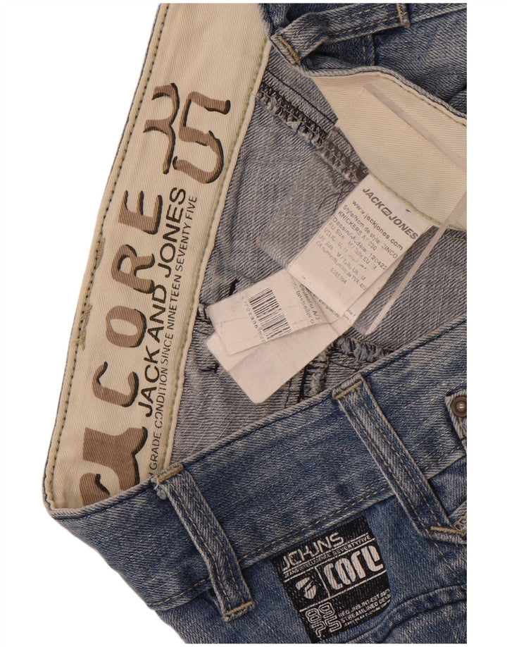 Мужские джинсовые шорты Jack & Jones Medium W32 Синие, хлопок