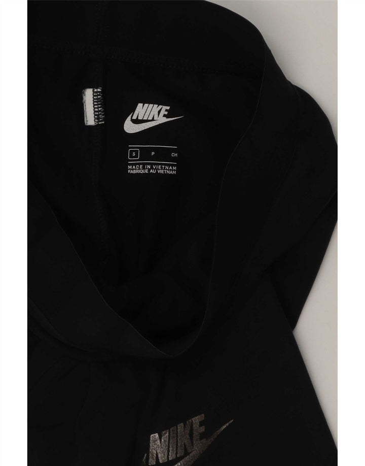 Женские леггинсы с рисунком Nike UK 10, маленькие черные цветные блоки