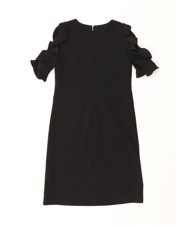 DKNY Womens Shift Dress US 4 Small Black Polyester Vintage Dkny and Second-Hand Dkny from Messina Hembry 
